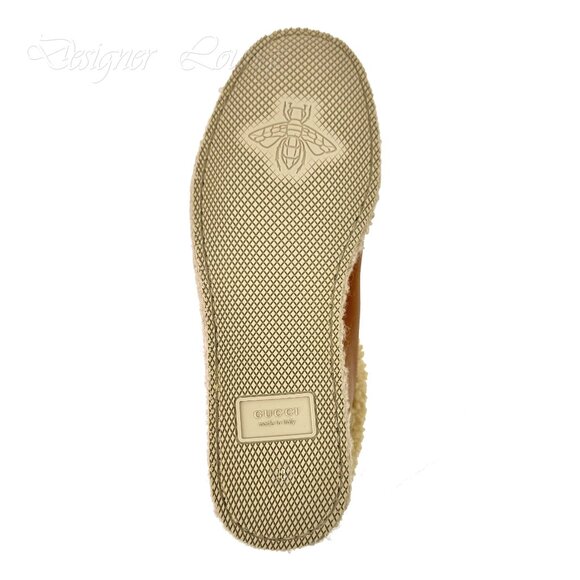 NEW GUCCI Horsebit Cognac Leather Shearling Ankle Booties EU 38 / US 8 - Picture 13 of 15